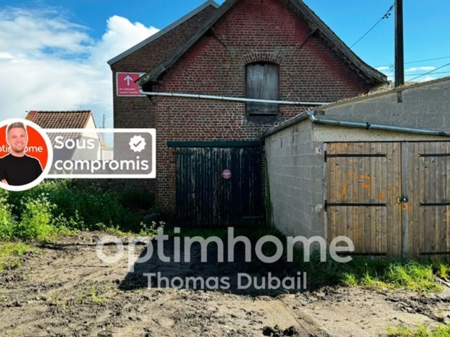 Garages et terrain constructible