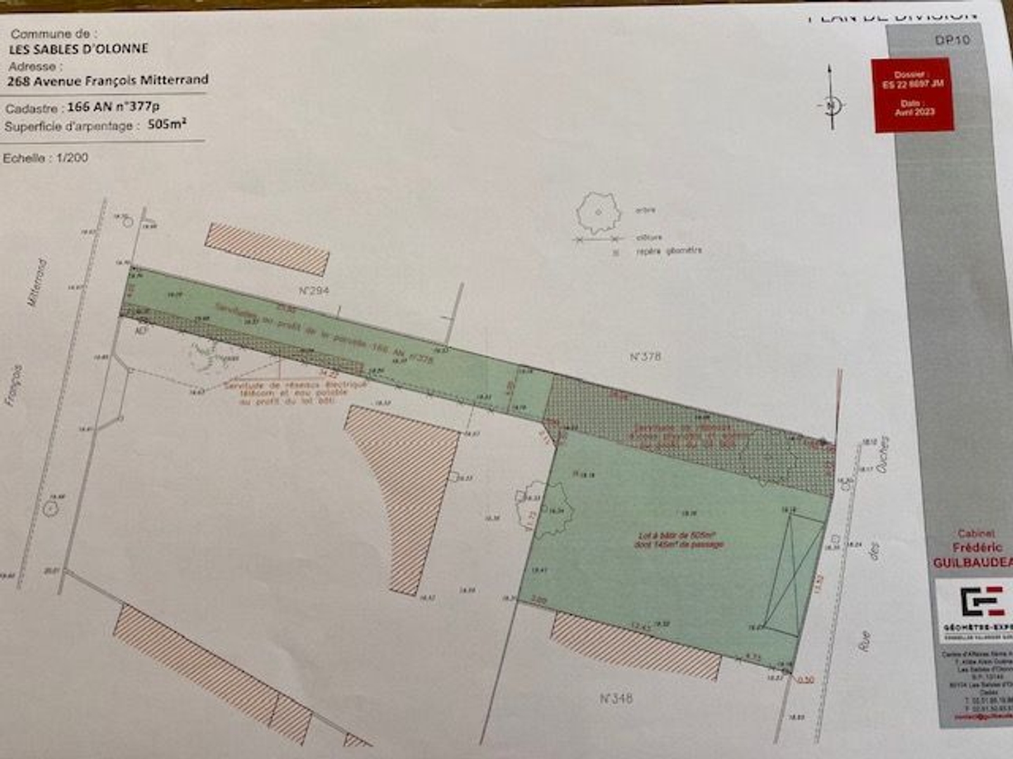 Terrain à vendre - 360m2 - Les Sables-D'olonne (85100)