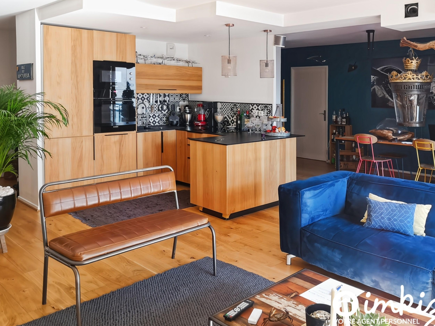 Aubervilliers  2P 64 m² avec terrasse et parking