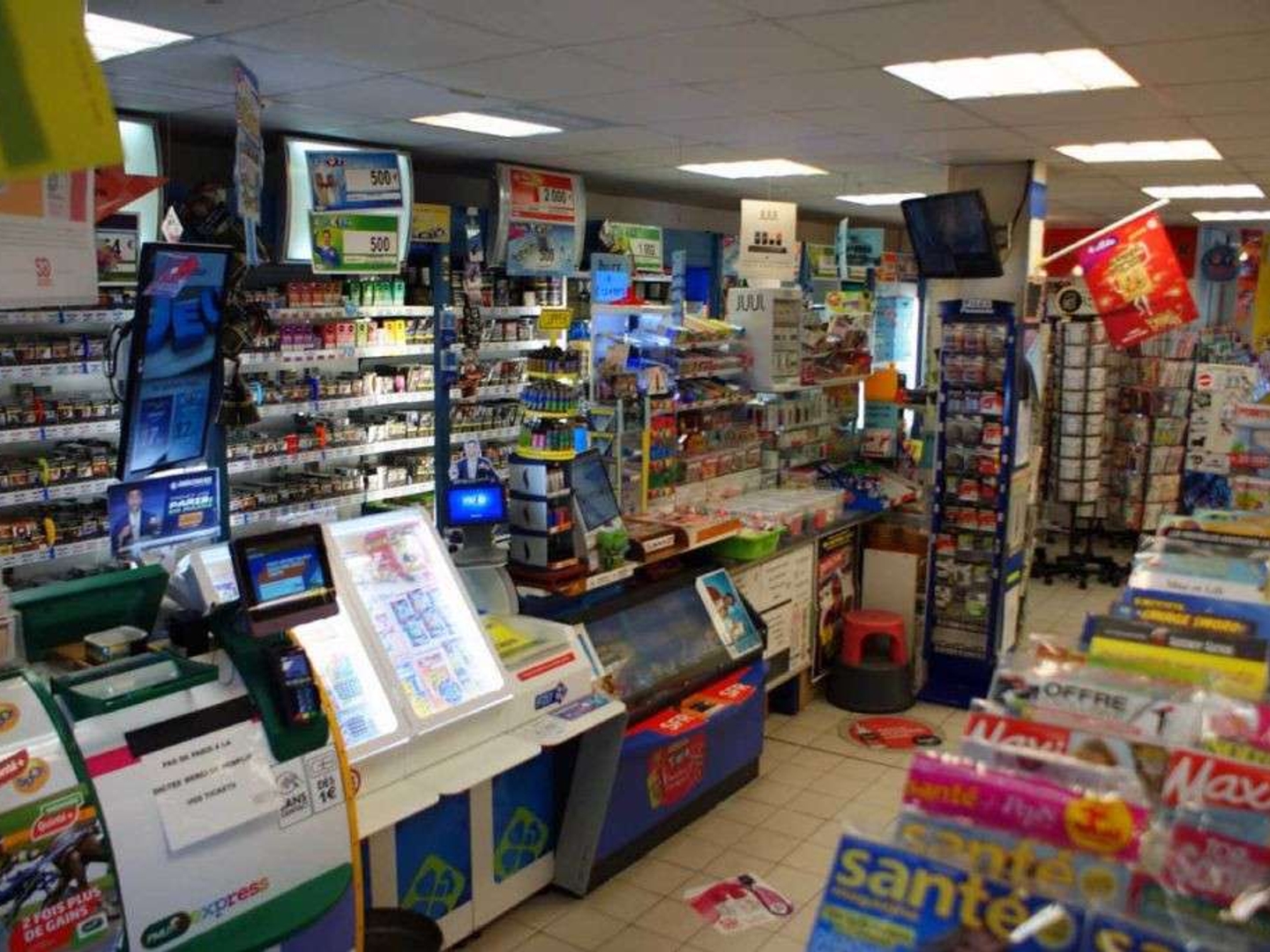 Vente FDC tabac loto presse FDJ dept Landes Sud