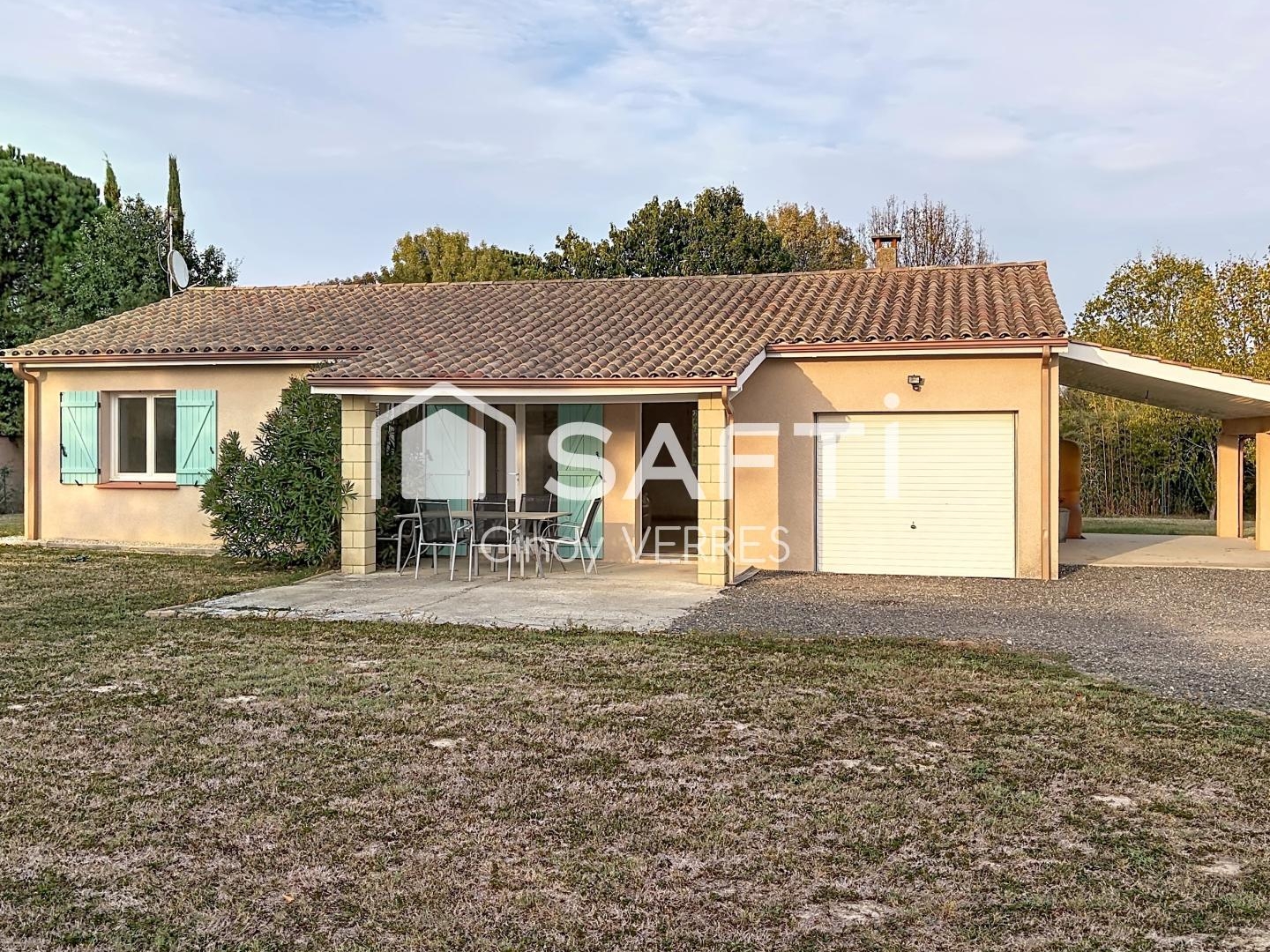 Maison au calme, grand terrain piscinable