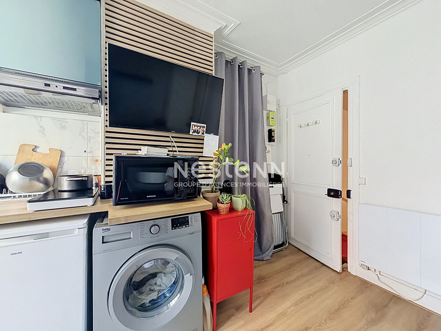 Appartement à vendre - 1 pièce - 12m2 - Paris 17e (75017)