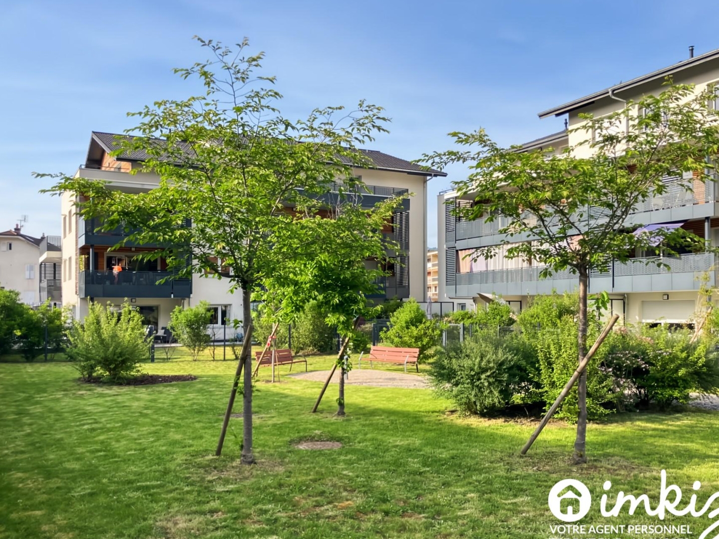 T4 en rez-de-jardin avec jardin et terrasse