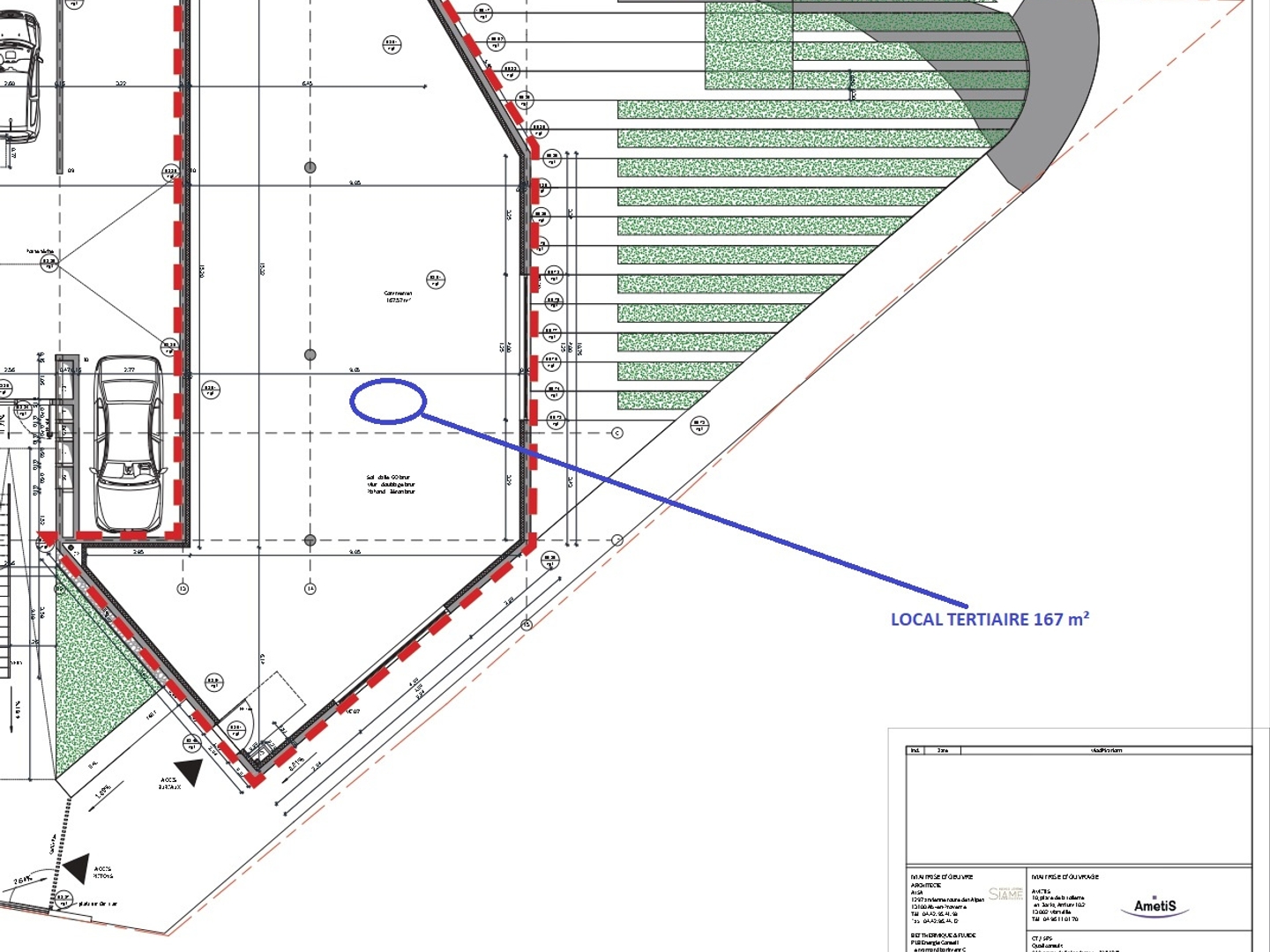 Immeuble à vendre - 167m2 - Coudoux (13111)