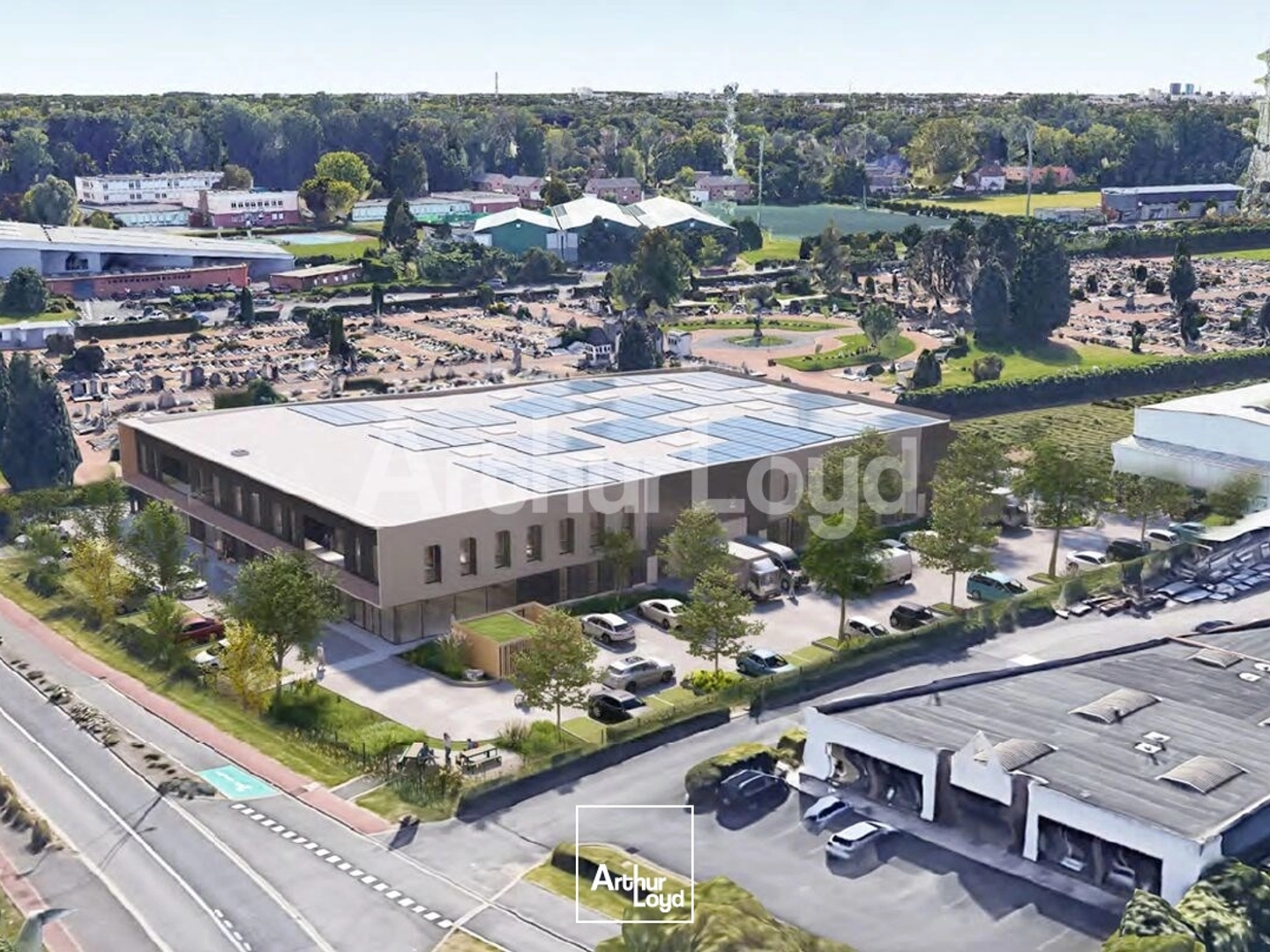 Bureaux à vendre - 475m2 - Mouvaux (59420)