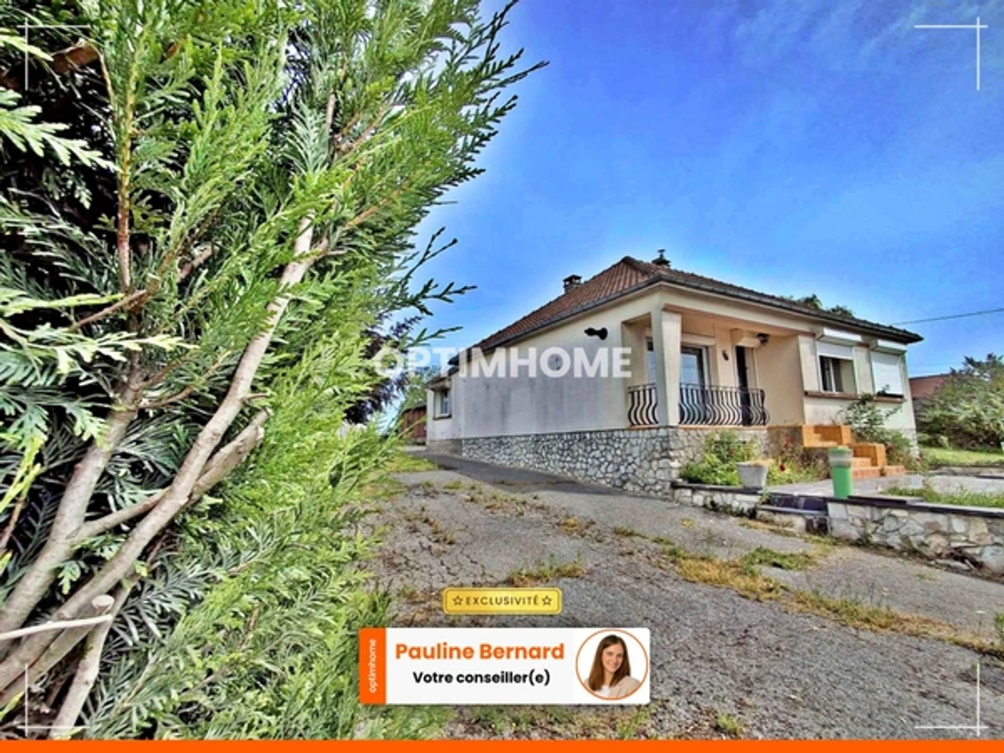Maison à vendre 6 pièces LA BOUTEILLE (02)