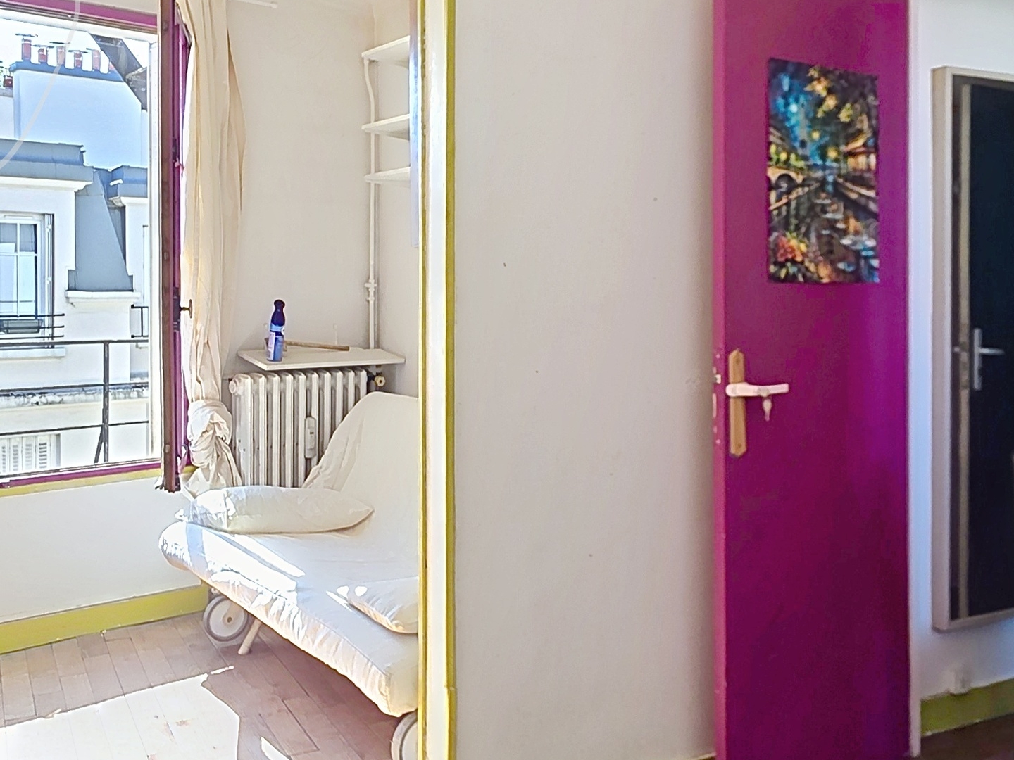 Appartement à vendre - 1 pièce - 19m2 - Paris 20e (75020)
