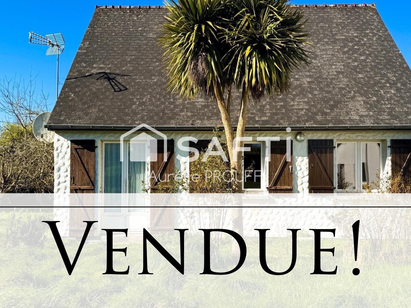 Plain-pied de 64 m2, coeur de bourg, Plourin