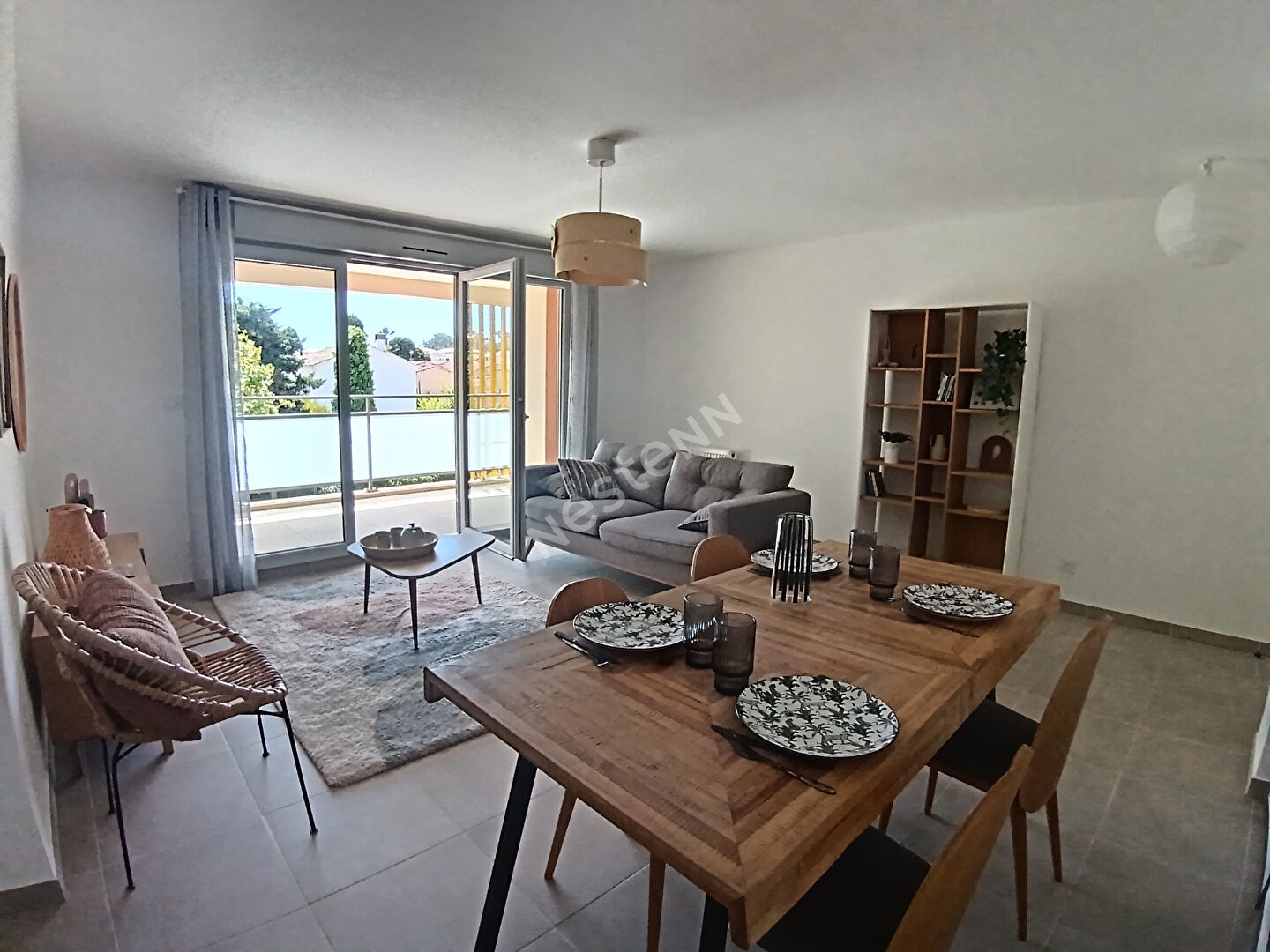 Appartement T3 de 61,50m² avec terrasse de 8,50m² et 2 places de parking