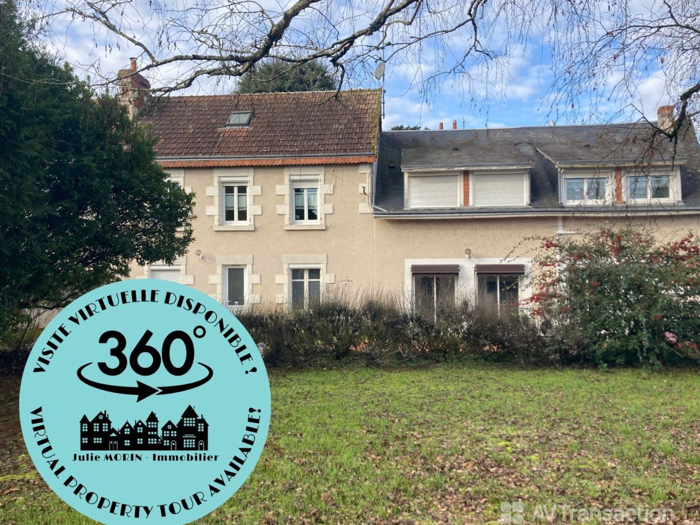 À saisir à Châtillon-sur-Indre : immeuble 3 lots - 300 m2