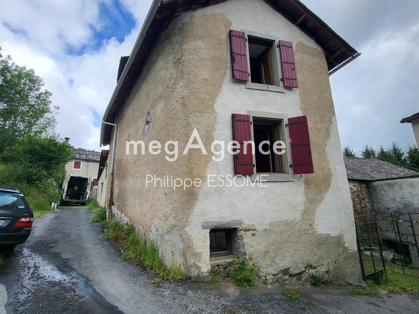 Maison au calme en partie rénovée sur plus de 1,5 ha