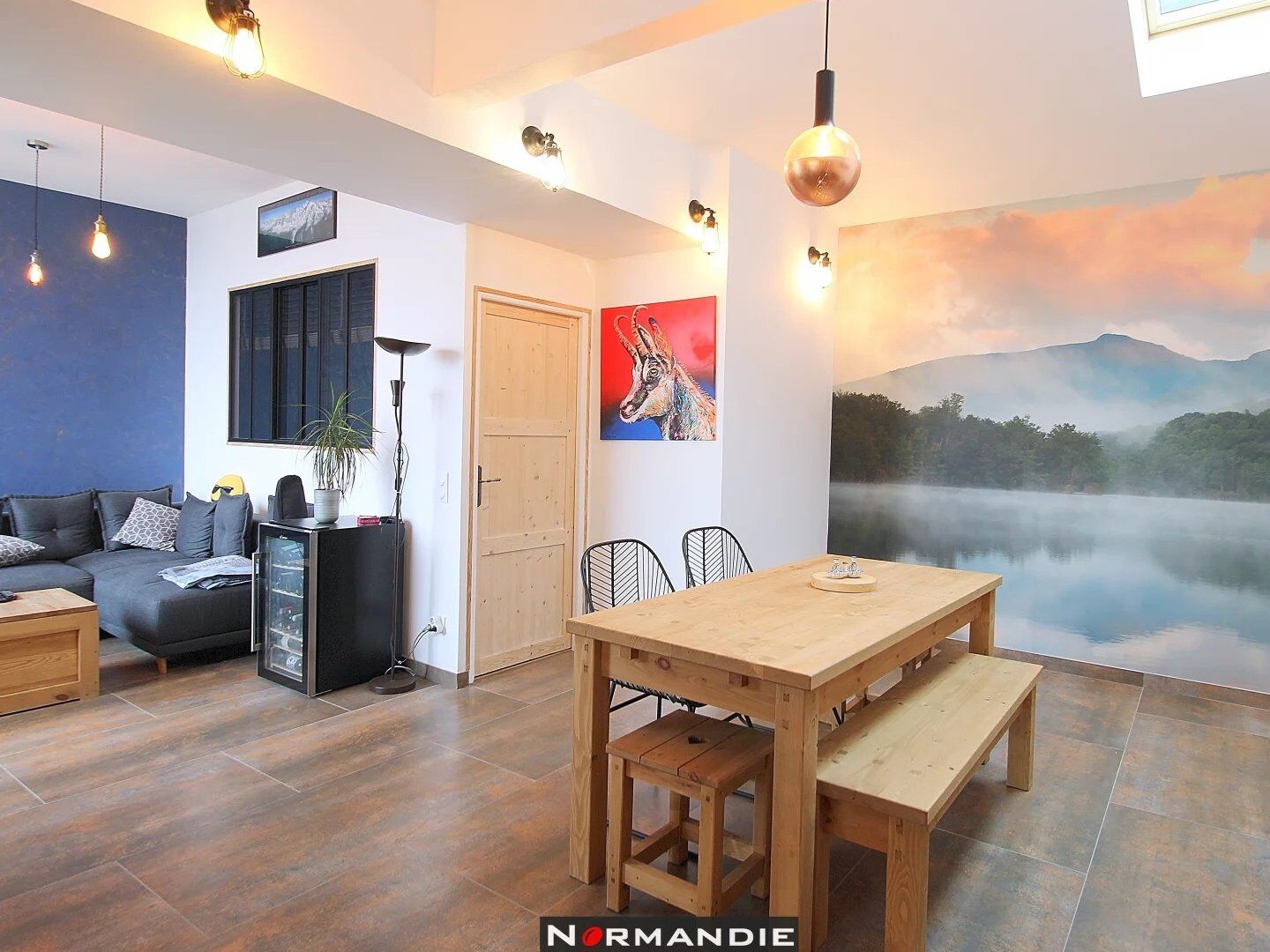 MAISON PLAIN PIED AVEC VUE IMPRENABLE SUR LA SEINE AVEC PISCINE