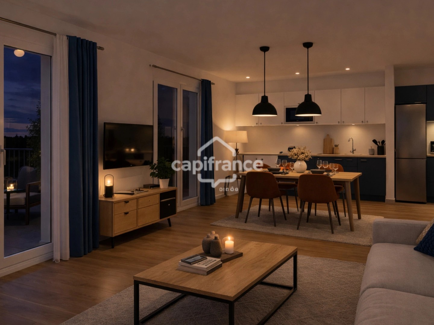 Appartement 3 pièces 61 m²
