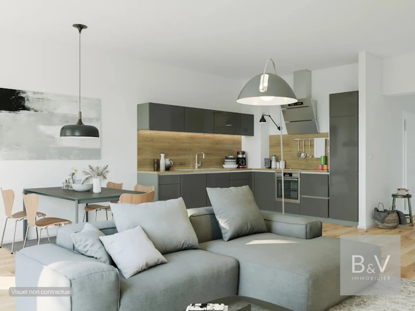 Appartement 3 pièces 68 m²