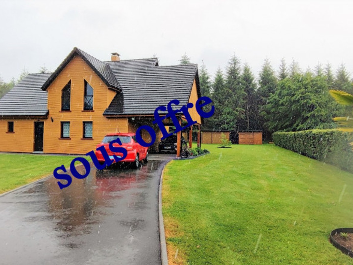 Maison à ossature en bois 4 pièces 127 m²