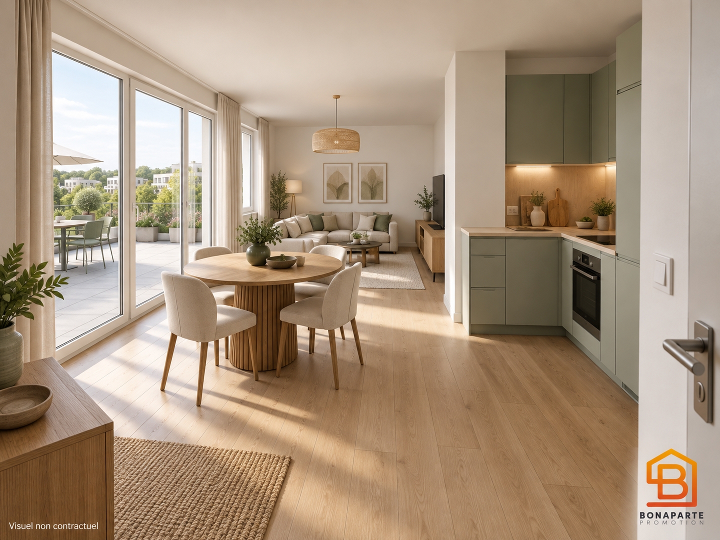 Appartement à vendre - 2 pièces - 60m2 - Cergy (95800)