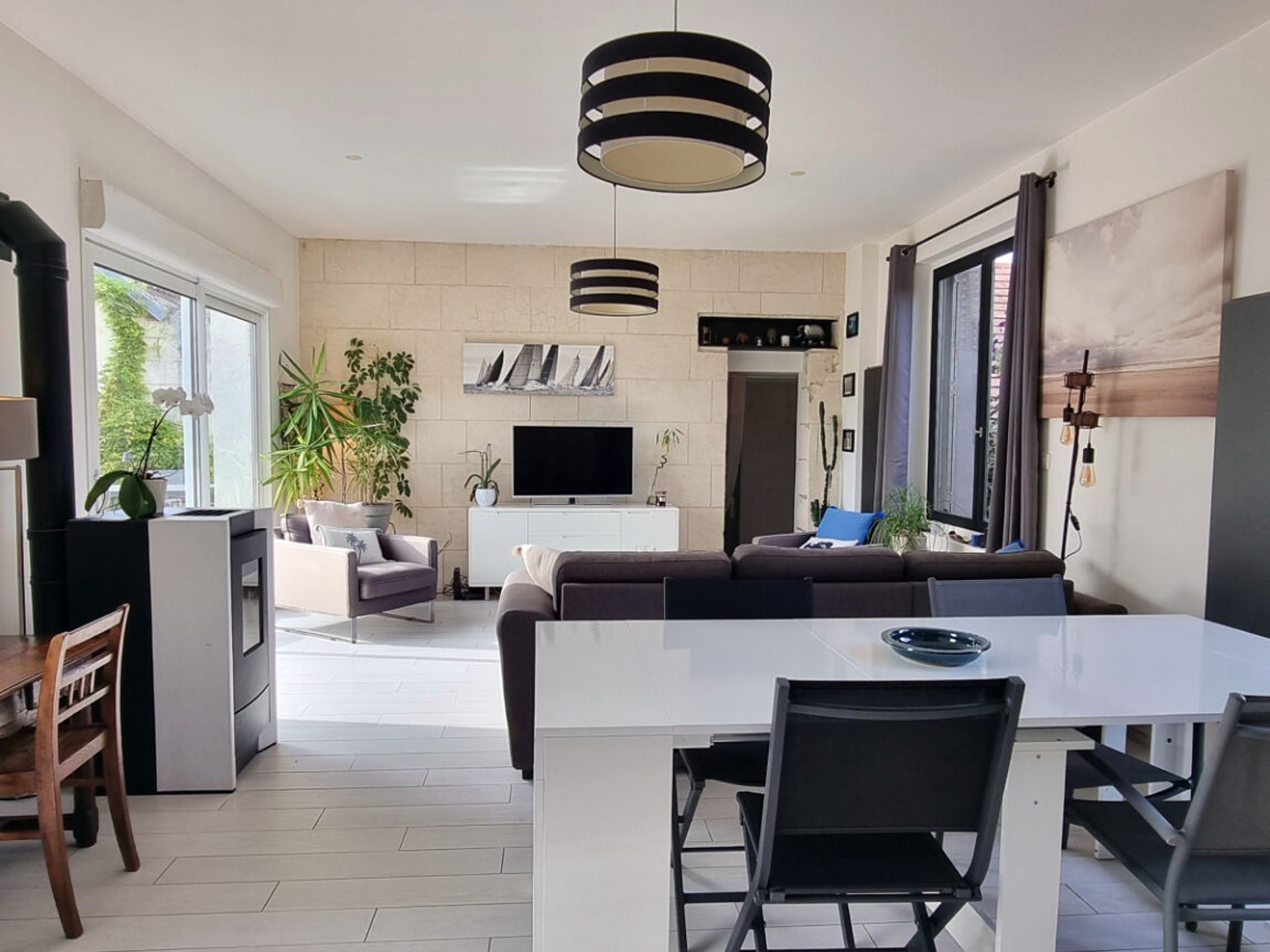 Maison à vendre - 6 pièces - 130m2 - Saint-Léger-Aux-Bois (60170)