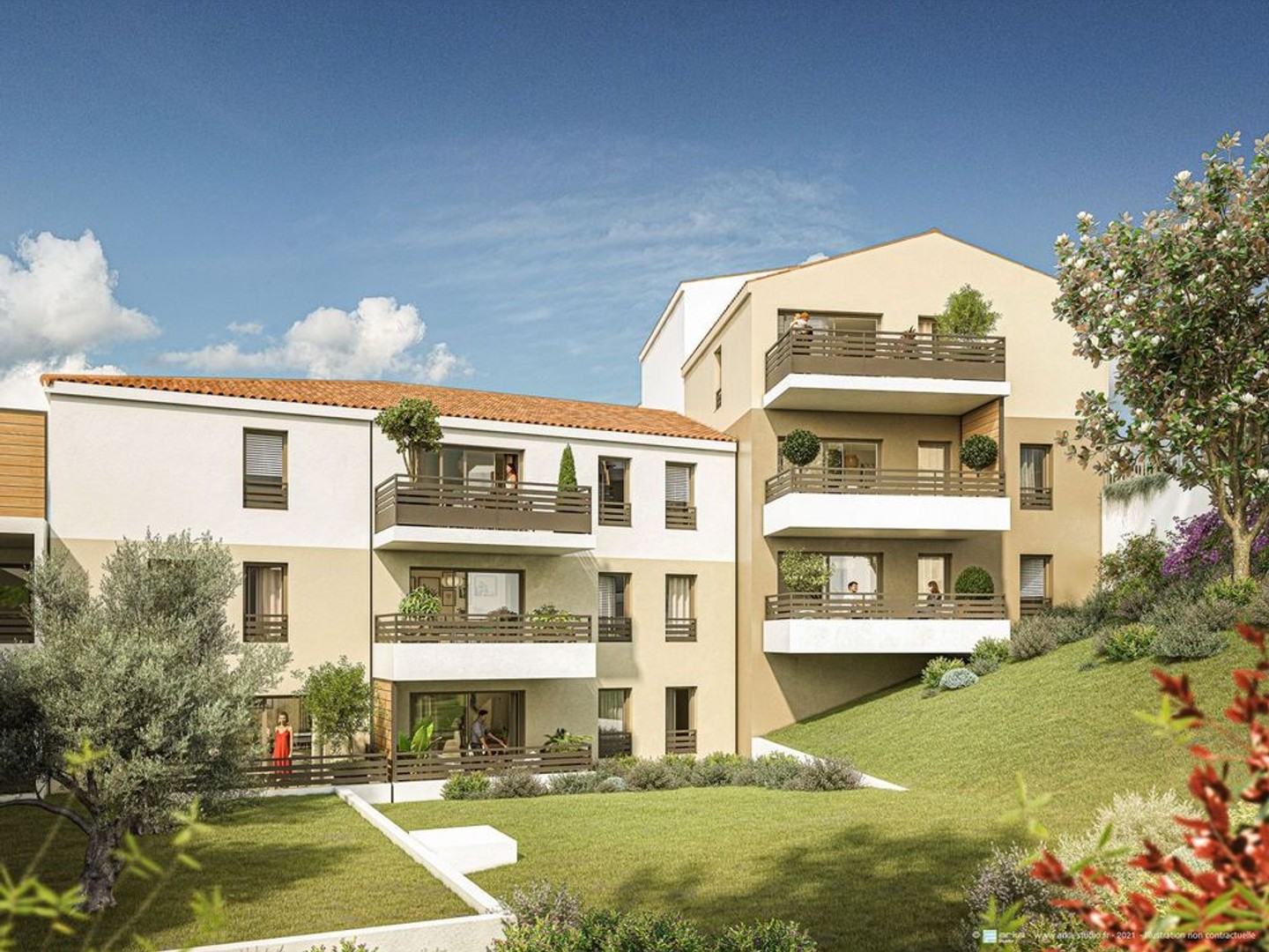 Immeuble 3 pièces 61 m²