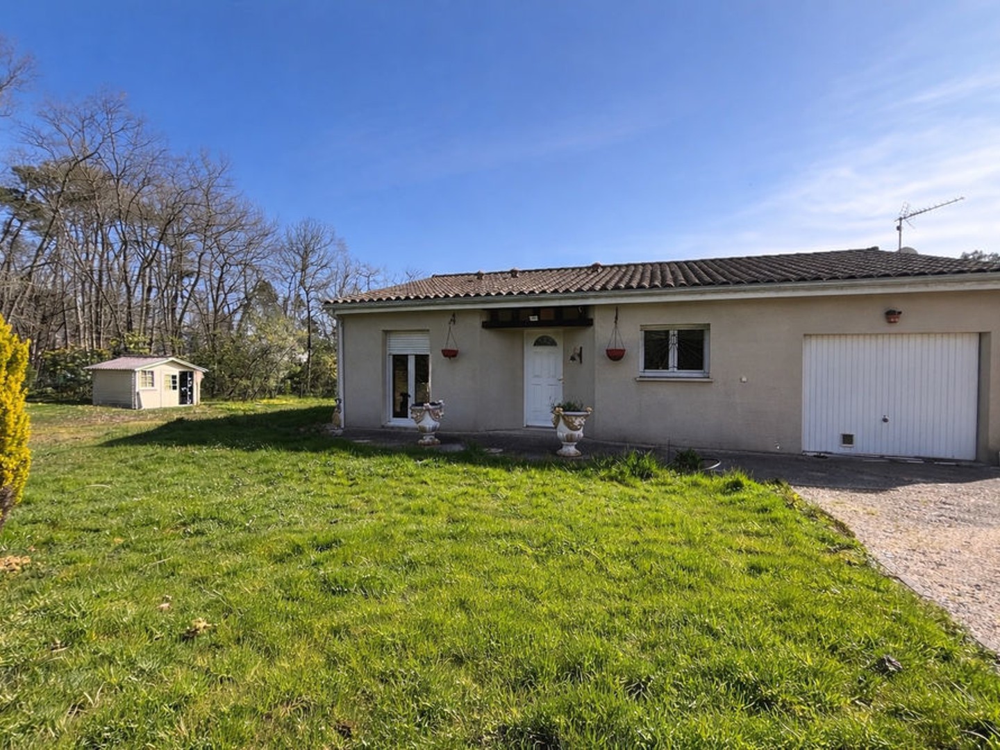 Maison 4 pièces avec un garage