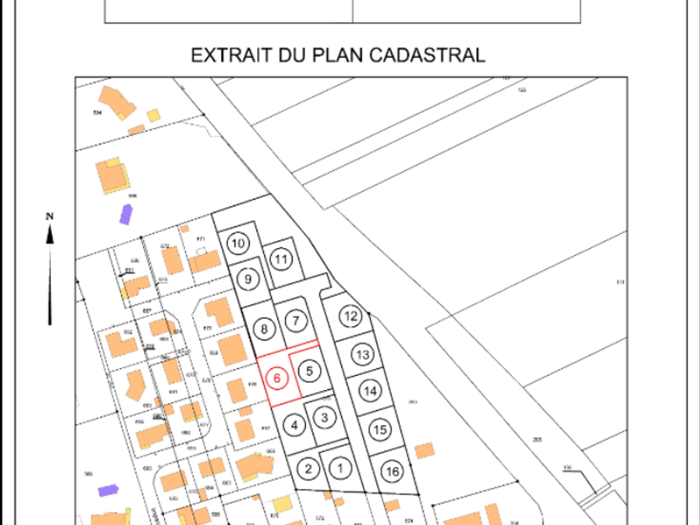 Terrain à vendre - 595m2 - Dieupentale (82170)