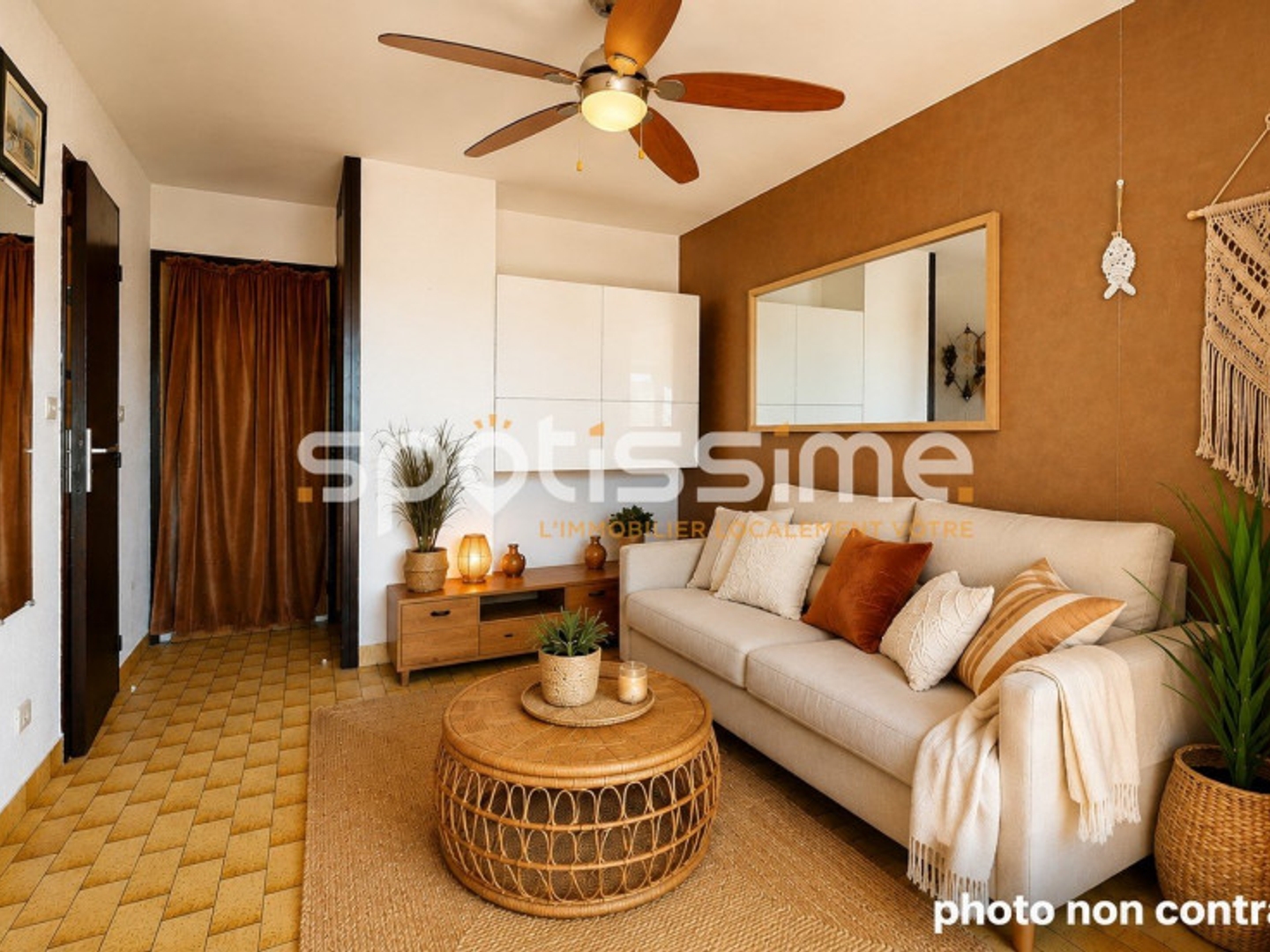 Appartement 2 pièces 19 m²