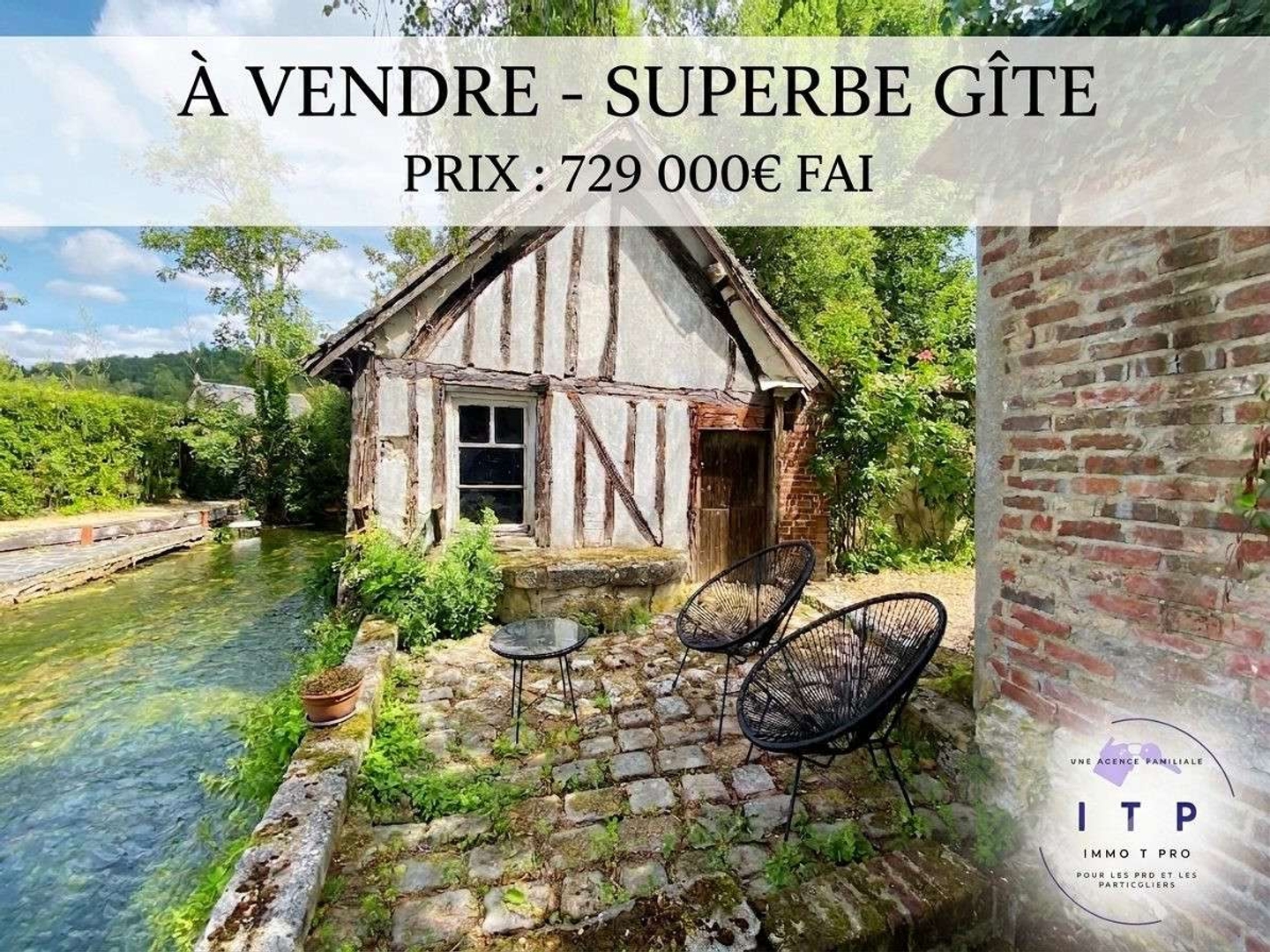 Propriété de caractère avec gîtes fort potentiel