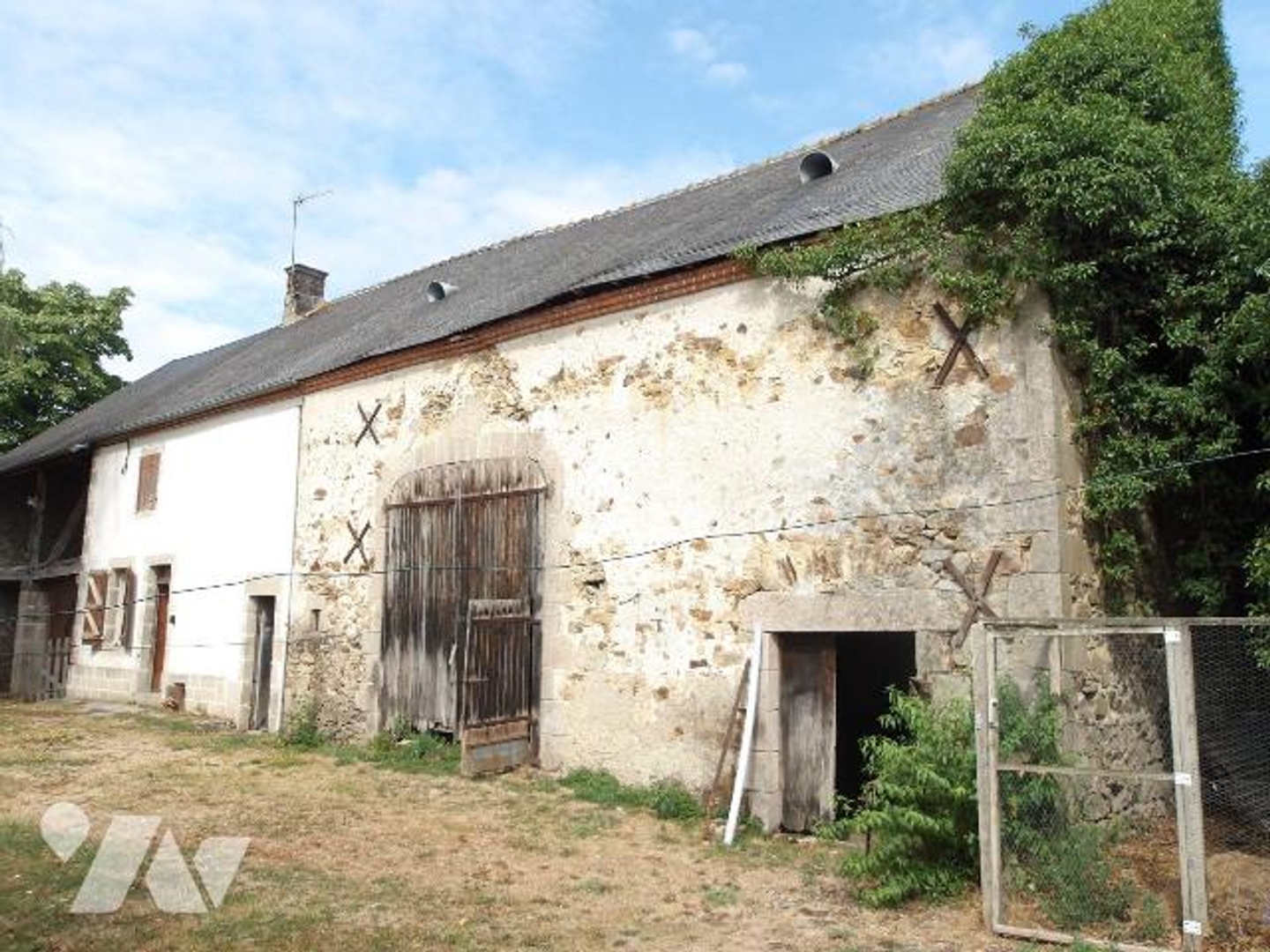 Maison à vendre - 2 pièces - 45m2 - Lavaufranche (23600)