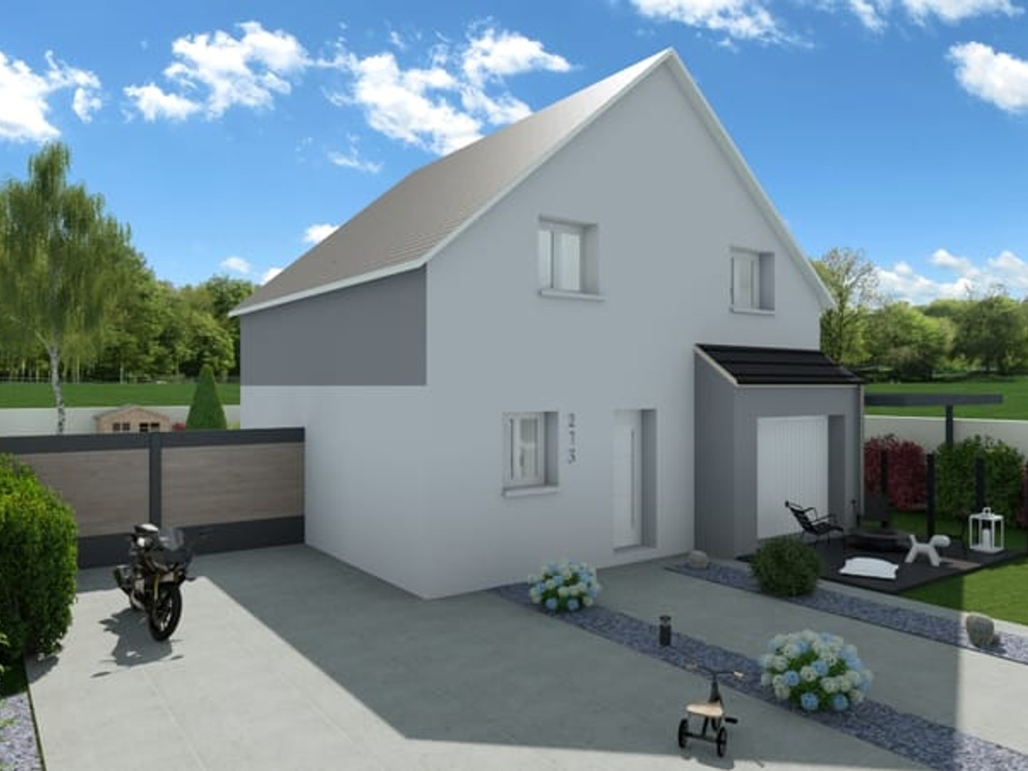 Maison traditionnelle à Hirtzbach