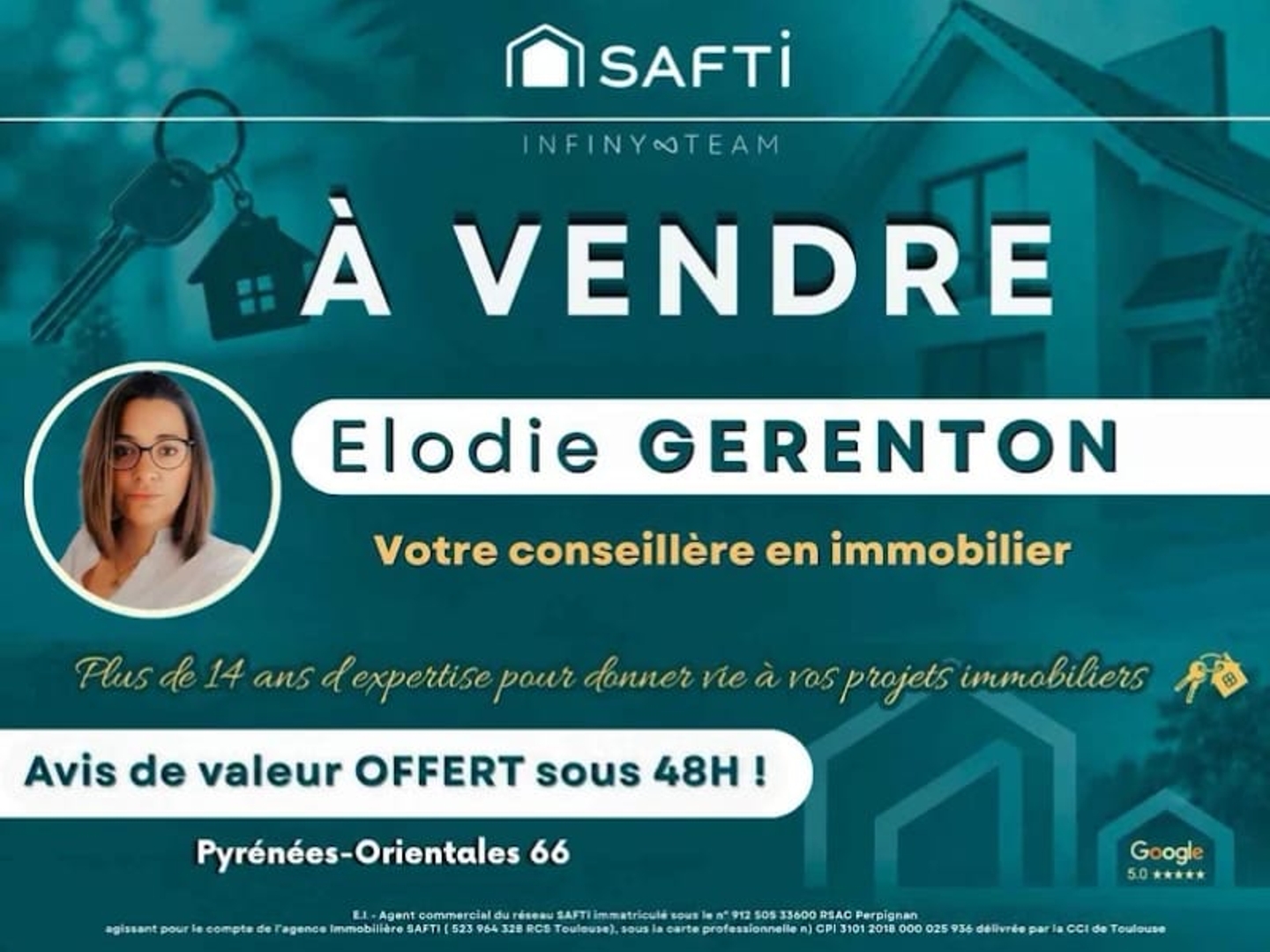 Maison à vendre - 6 pièces - 160m2 - Los Masos (66500)