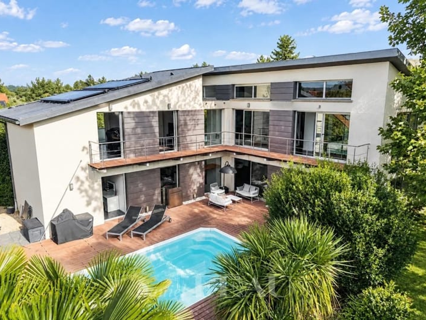 Morainvilliers - Maison contemporaine avec piscine