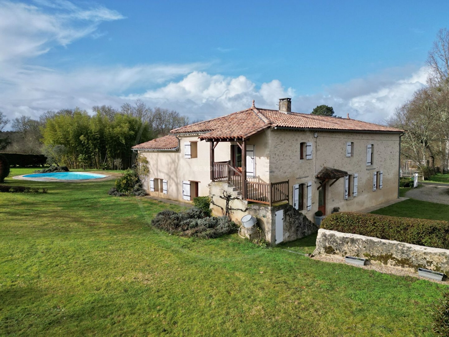 Maison en pierre de caractère près de Sauternes