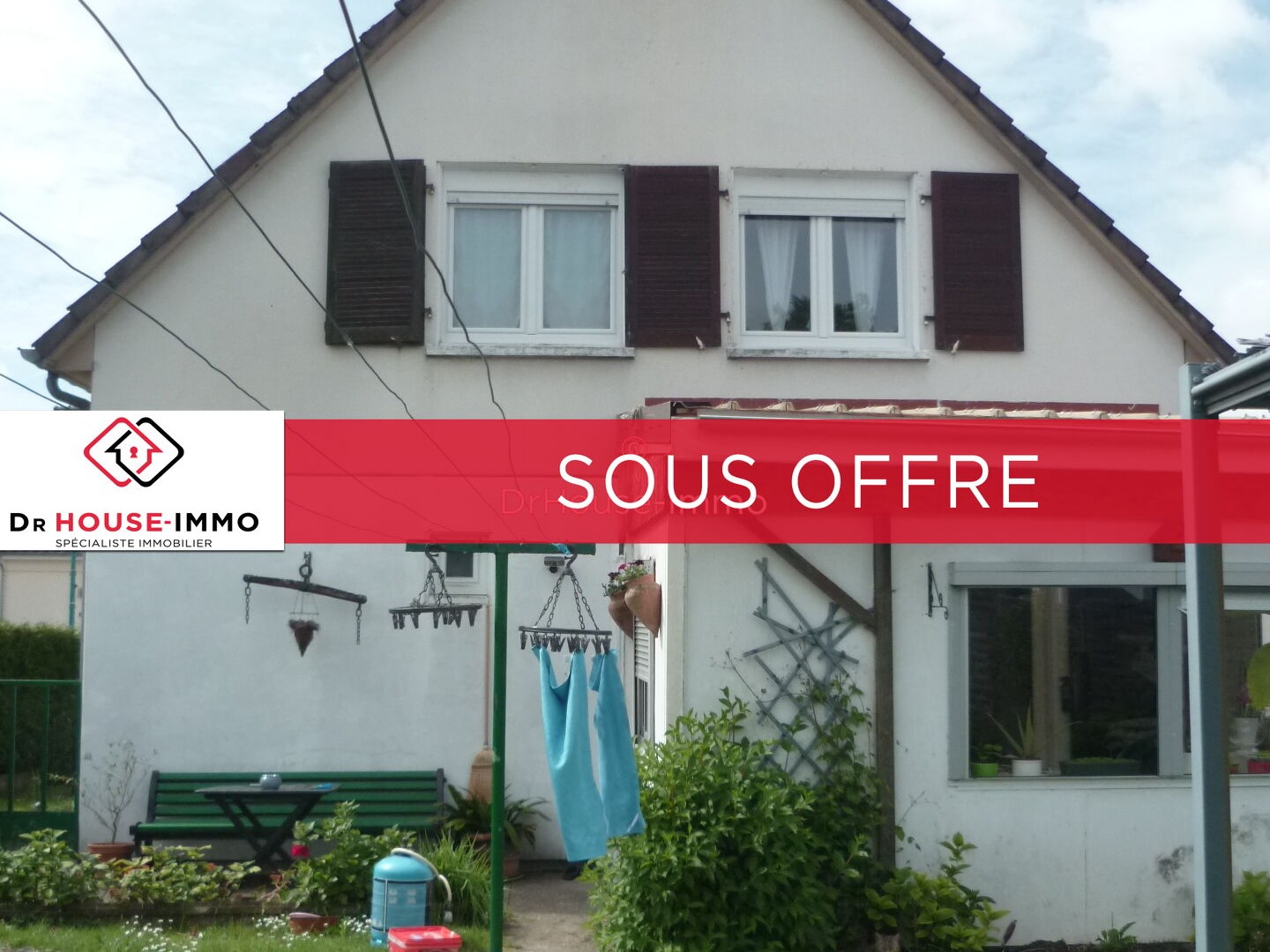 Maison T5 avec garage et jardin clos
