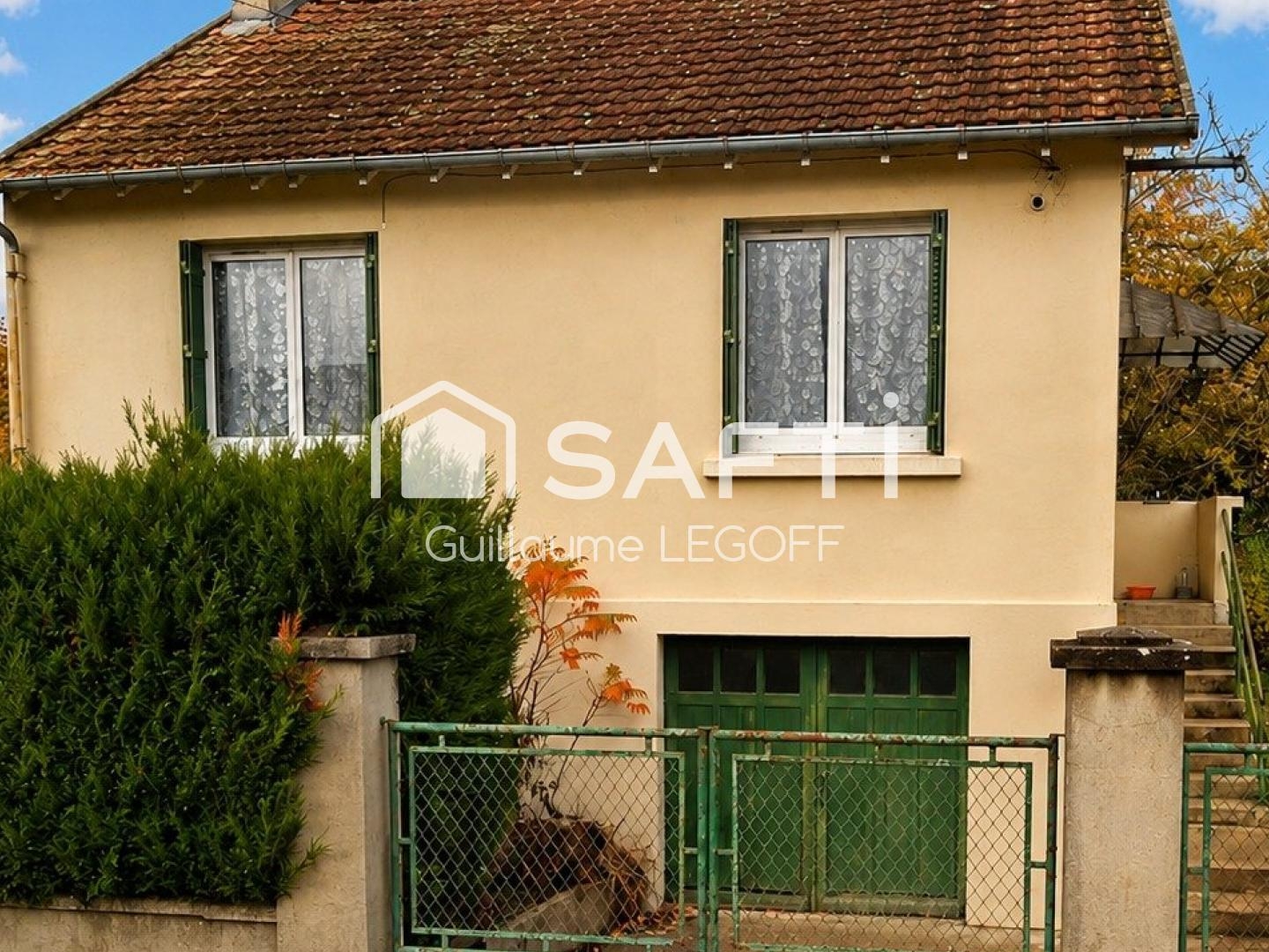 Maison avec travaux et grand jardin arboré