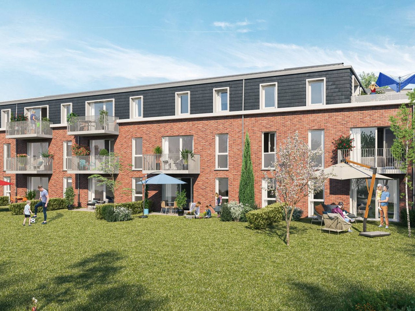 Hem éco-quartier proche bourg