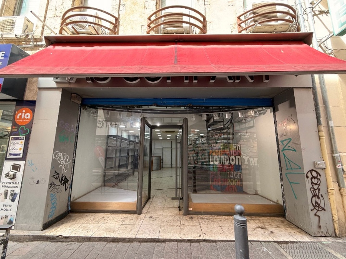 Appartement et local commercial - Marseille 1er