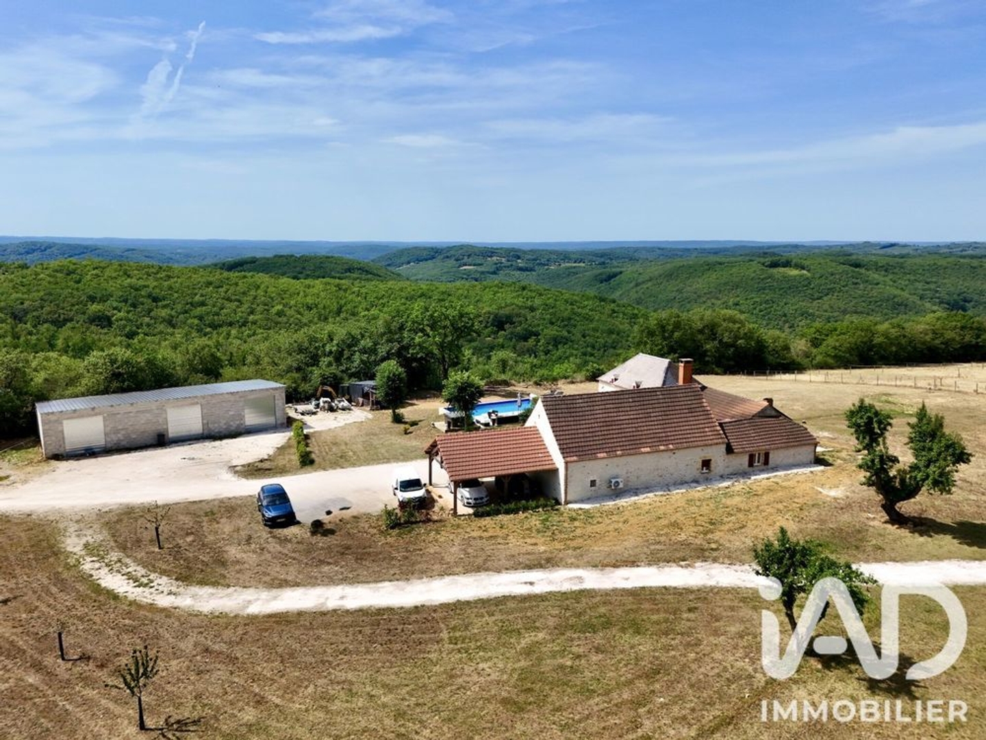 Maison à vendre - 7 pièces - 170m2 - Pechs-De-L'espérance (24370)