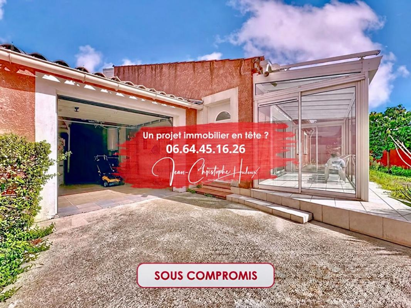 30000 NIMES - Quartier Saint Baudile Maison Plain Pied 3 pièces 80 m2, Garage