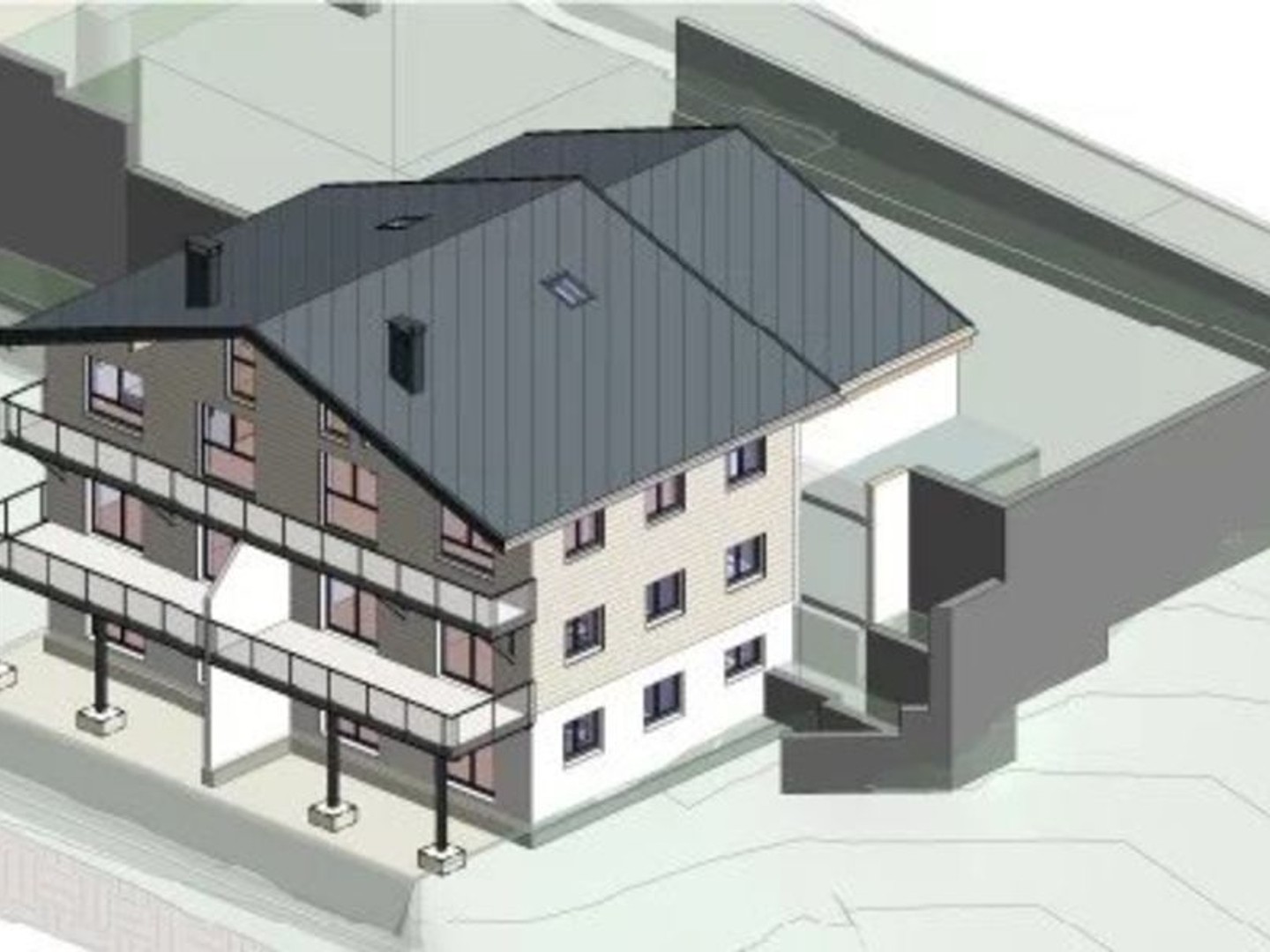 LES ROUSSES : Appartement T6 de 168 m²