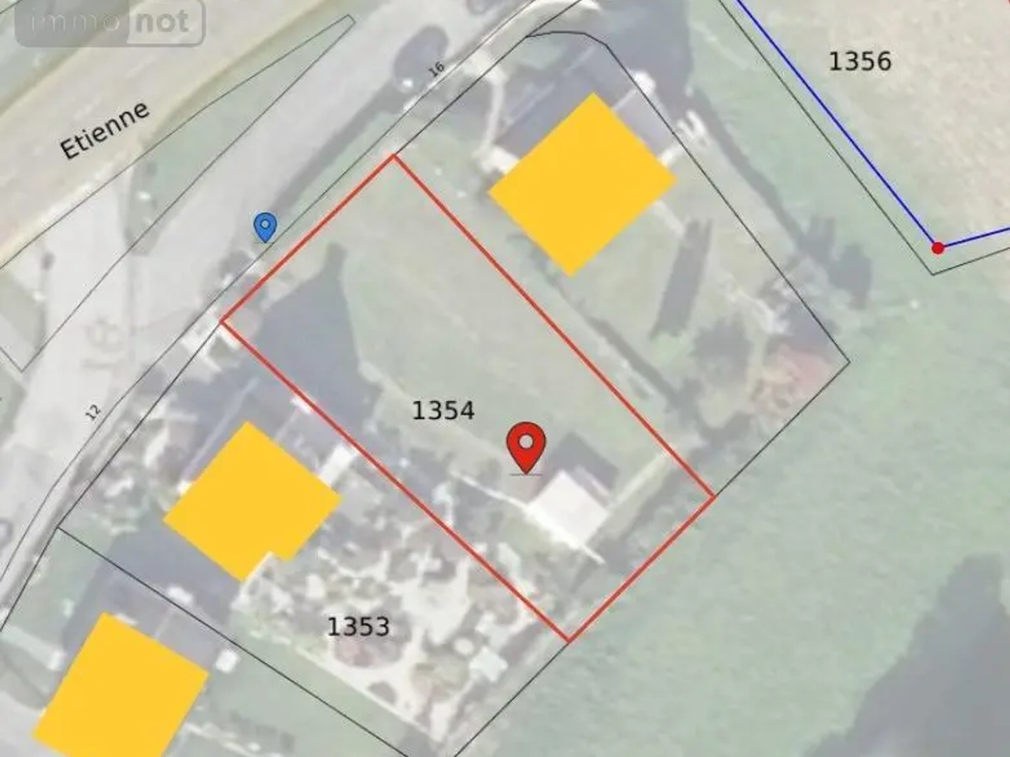 Terrain à bâtir 540 m²