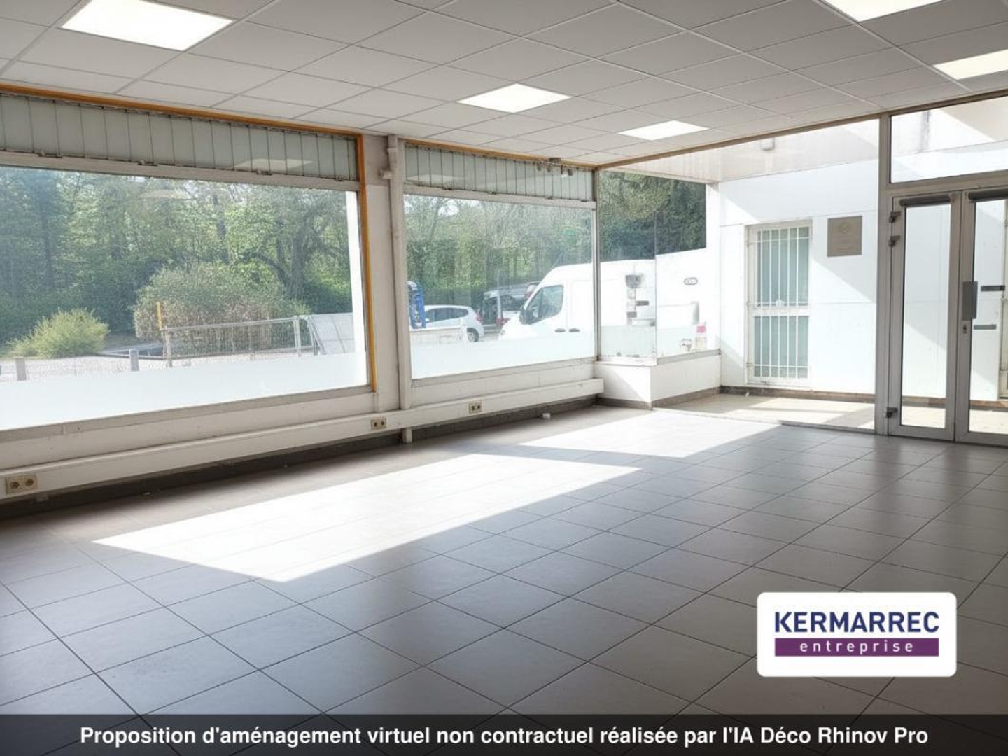 Local commercial de 90 m² environ avec belle visibilité