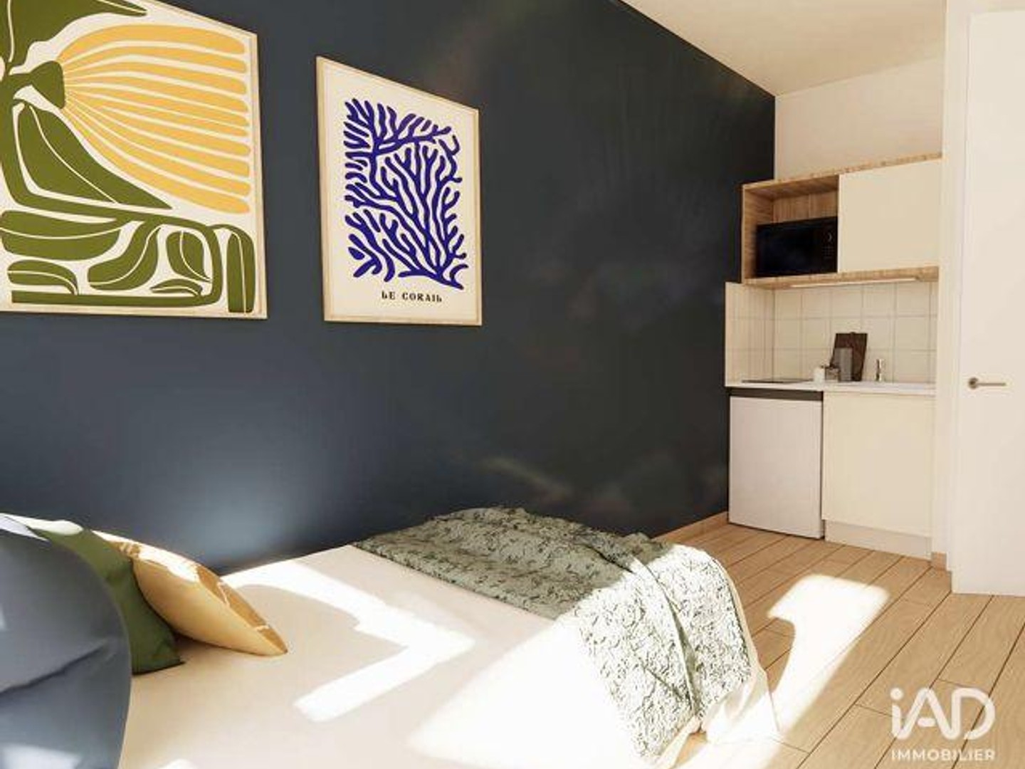 Appartement 1 pièce 20 m²