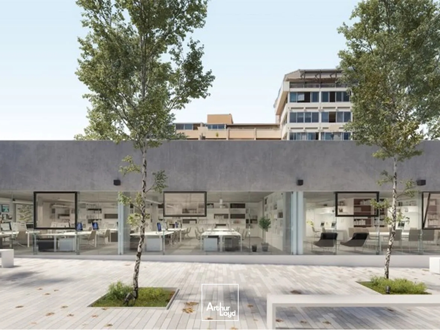 Bureaux neufs avec parkings à vendre - Prado/David - 13008 Marseille