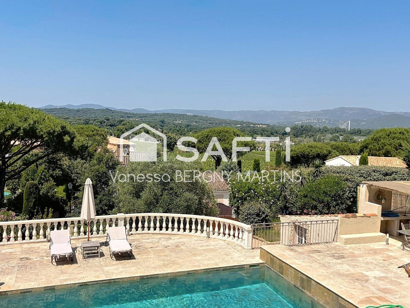 Gassin - Résidences du Golfe : villa au charme provençal avec piscine et studio indépendant