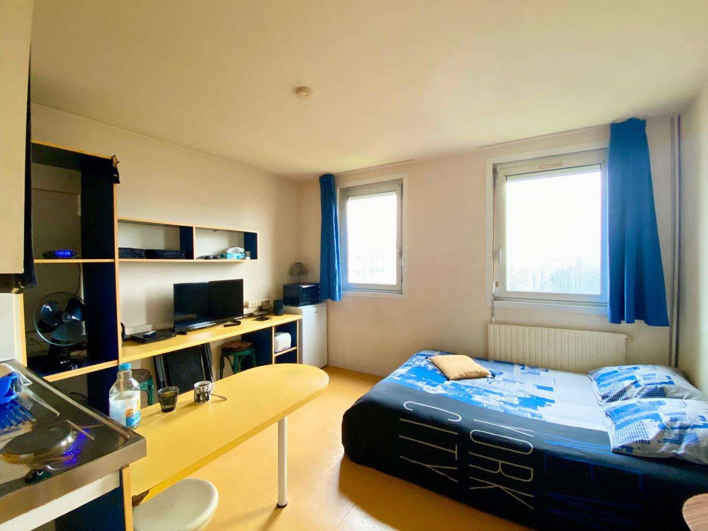 Studio 1 pièce 21 m²