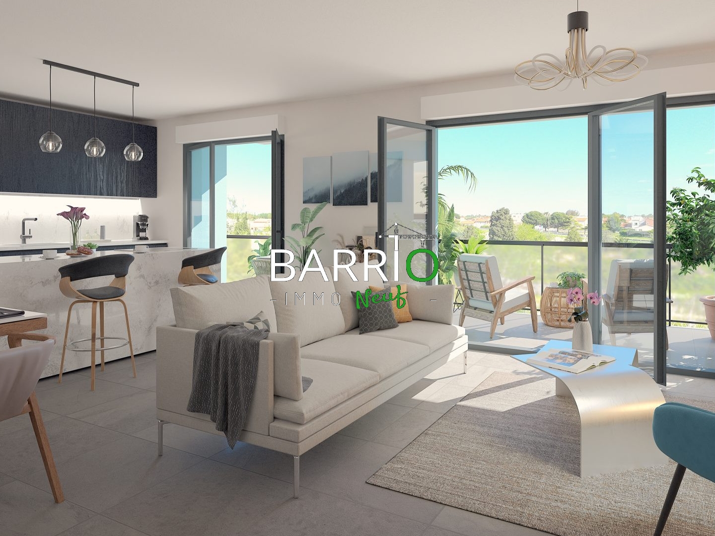 Appartement à vendre - 3 pièces - 65m2 - Saint-Cyprien (66750)