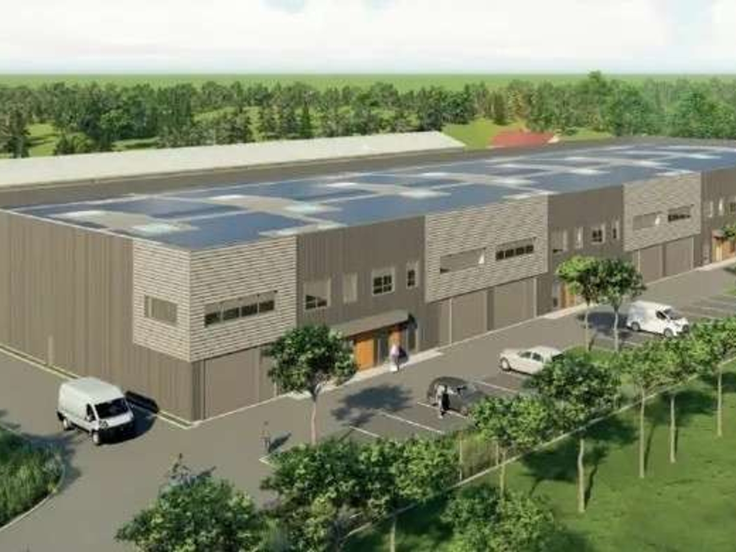 Locaux neufs de 300 à 3500m² à vendre à Cavaillon