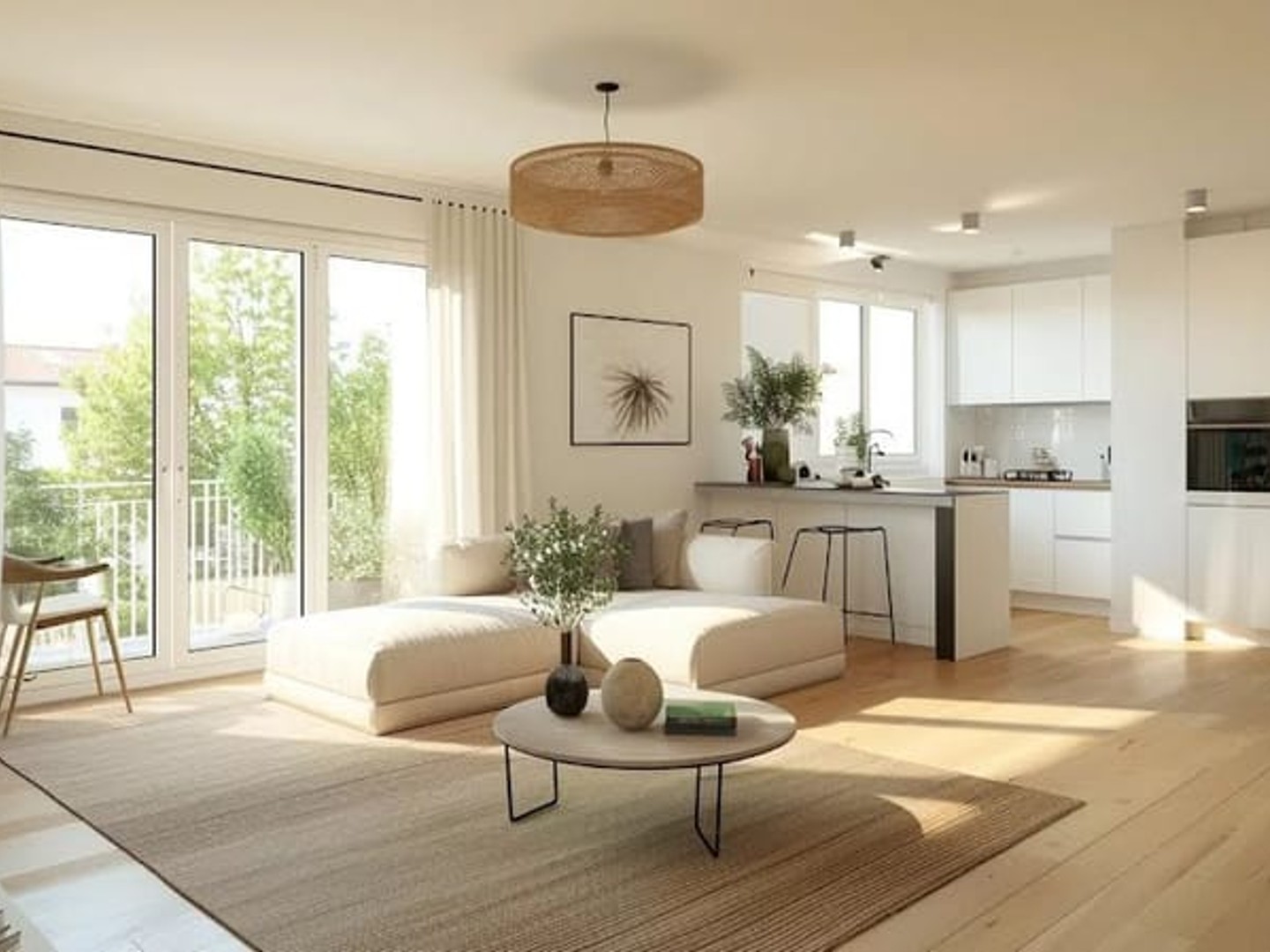 Appartement 4 pièces 80 m²