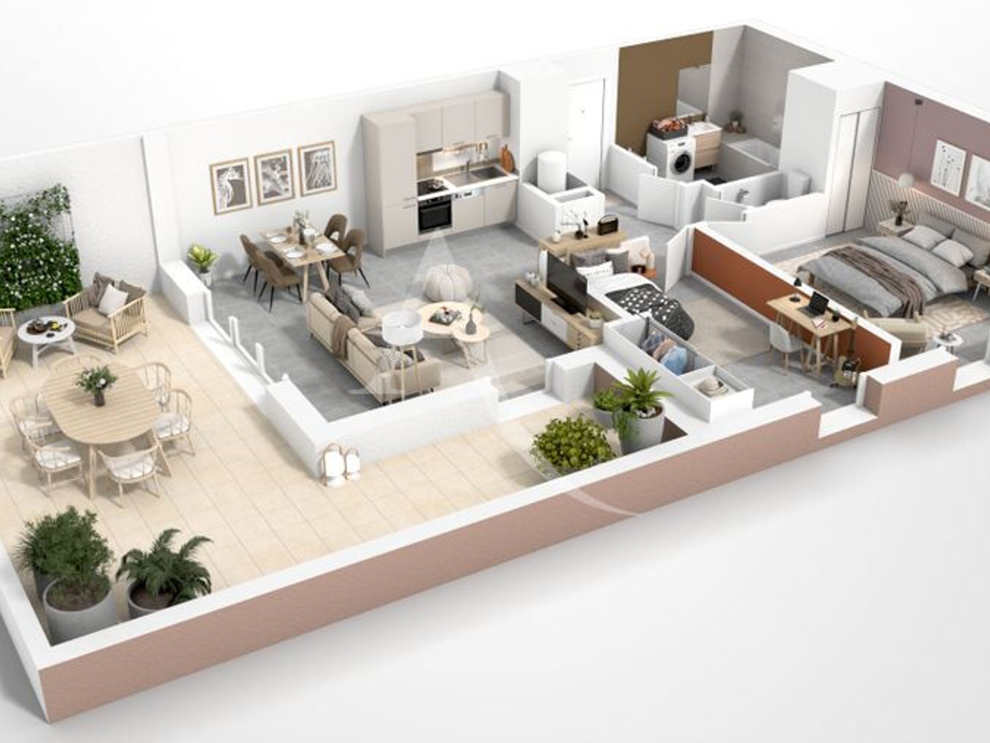 Appartement à vendre - 3 pièces - 66m2 - Béziers (34500)