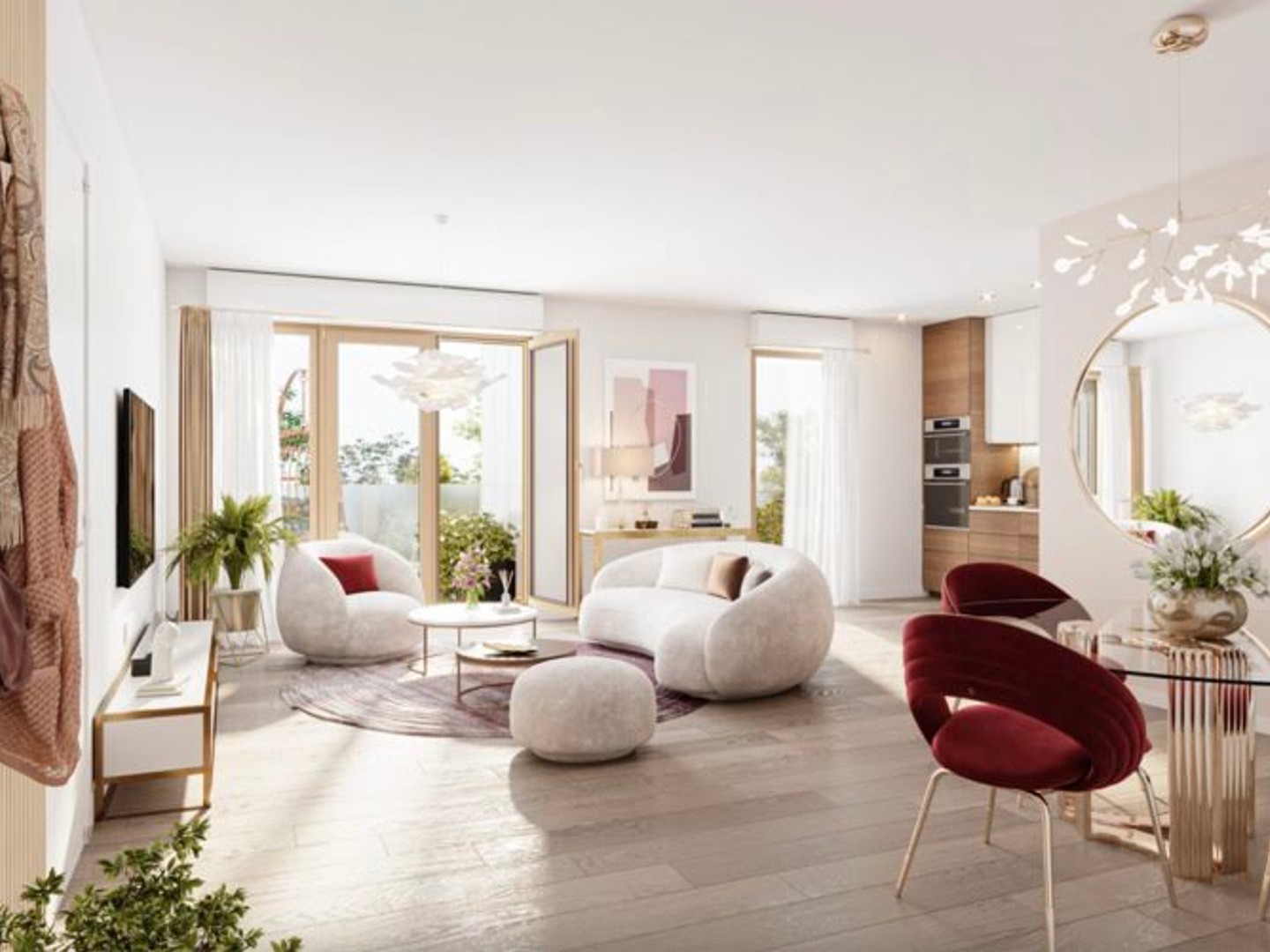 Appartement 3 pièces 66 m²