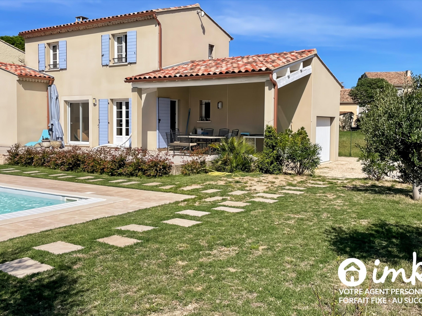 Maison  4 pièces avec piscine